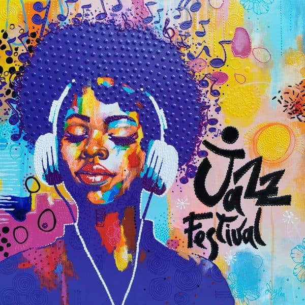 Jazz Festival - 60 x 60 cm