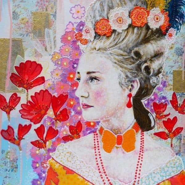 Madame de Polignac - 80 x 60 cm